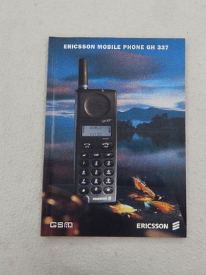 Ericsson Mobile GH 337 user manual