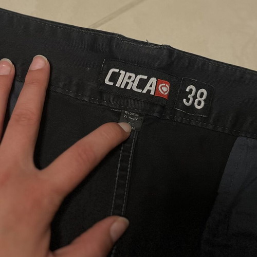 Circa men's black bermuda shorts