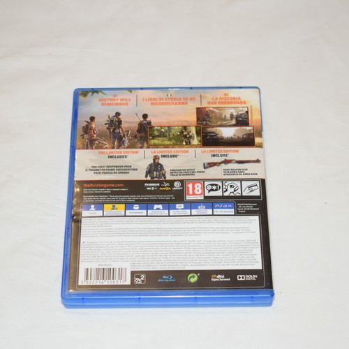 Tom Clancy's The Division 2 Limited Edition PS4 game used