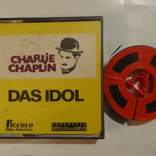 Super 8mm Film "Charlie Chaplin - The Idol" like new, silent comedy