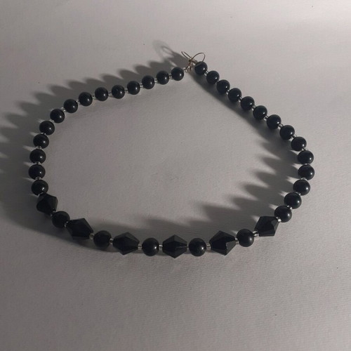 Necklace like new, alternative goth, black