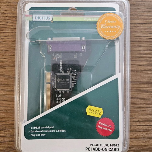 PCI Parallel Card Digitus new, sealed in blister