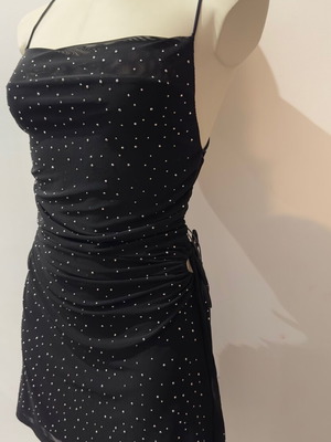 Bershka Μίνι Φόρεμα Καινούργιο Μαύρο XS