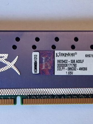 Kingston HyperX Genesis 4GB DDR3 1600MHz CL9 Single RAM DIMM used