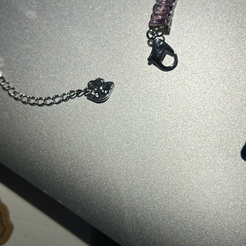 Swarovski necklace pink like new