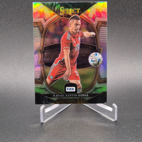 2022-23 Panini Select FIFA Terrace Silver Prizm Rafael Santos Borre #90 Colombia