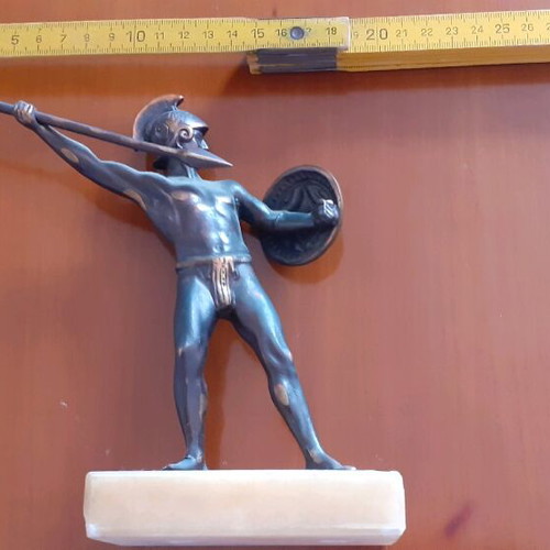 Bronze statue of Achilles used, heavy