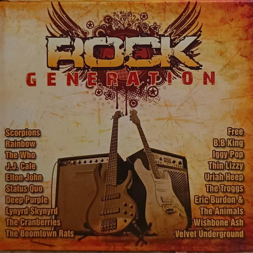 Rock Generation 4-disc CD new, rock