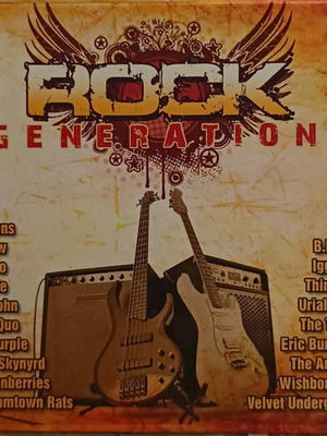 Rock Generation 4-disc CD new, rock