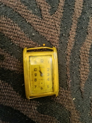 Berg women's mechanical watch used, gold plated vintage
