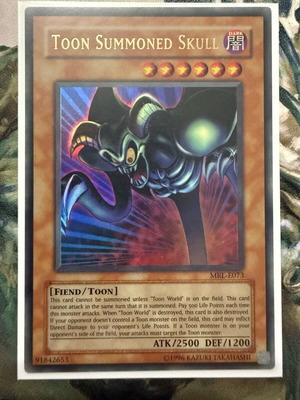 Toon Summoned Skull MRL card new