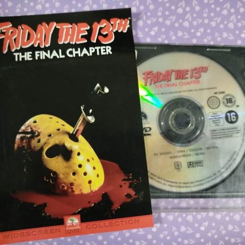 Friday the 13th The Final Chapter DVD used with Greek subtitles