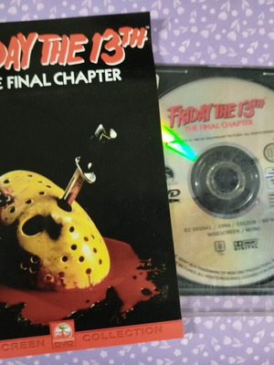 Friday the 13th The Final Chapter DVD used with Greek subtitles