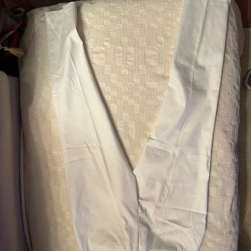 Esmara white trousers used, size 38