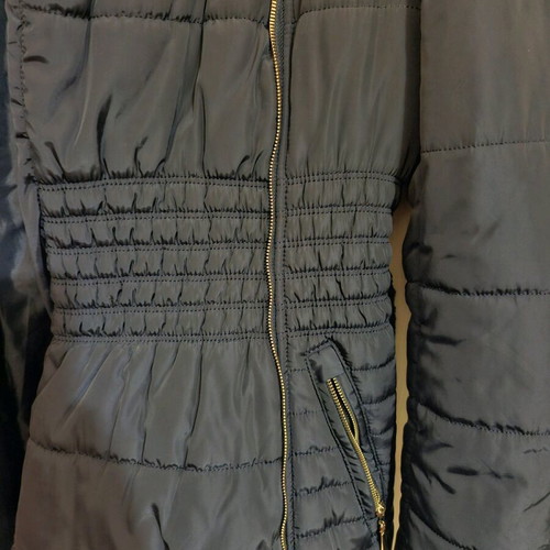 New Age Waterproof Jacket Blue New With Warm Collar
