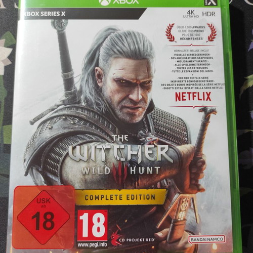 The Witcher 3 Wild Hunt Complete Edition Xbox Series X like new