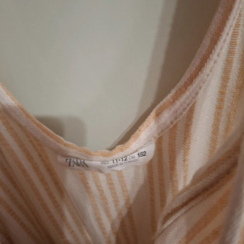Zara striped jumpsuit for 11-12 years, like new