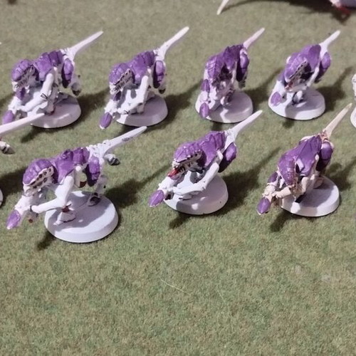 Tyranids ready army, 75 models in total