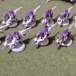 Tyranids ready army, 75 models in total