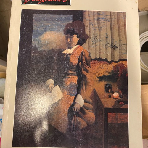 Step by step graphics vintage book from 1989 in excellent condition