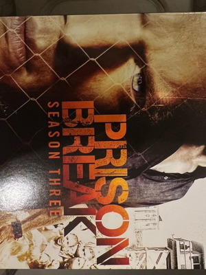 Prison Break boxset season 3 like new, no Greek subtitles