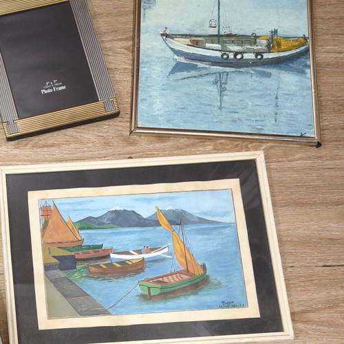 Handmade photo frames, set of two