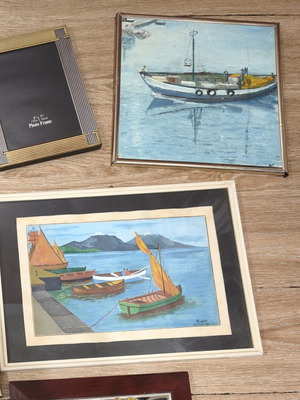 Handmade photo frames, set of two