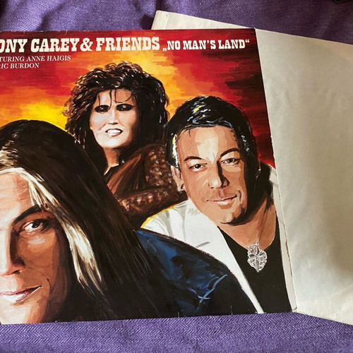 Tony Carey And Friends No Man’s Land 12” used single featuring Eric Burdon