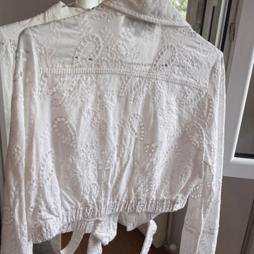 Zini boutique pant shirt set like new, white