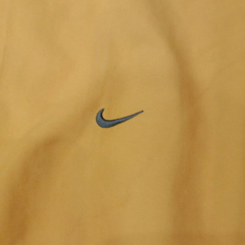 Nike jacket used, 90s vintage, mustard, black and brown