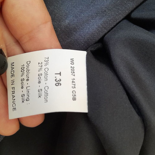 Lanvin midi dress like new, gray and blue