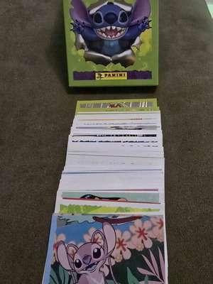 Αυτοκόλλητα Stitch Panini 128/192 σετ 67% καινούργια