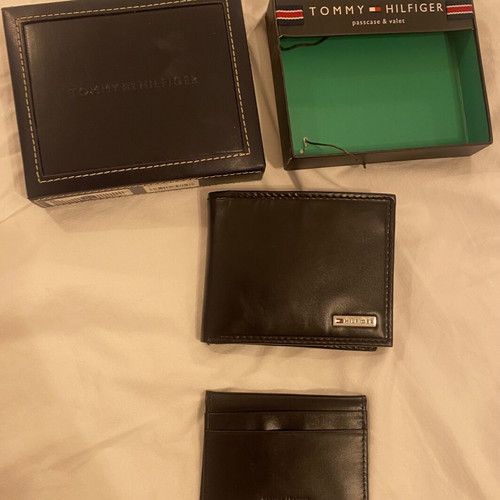 Tommy Hilfiger men's wallet new, black
