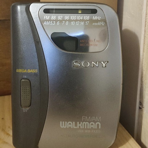 Sony Walkman WM-FX323 portable cassette player used
