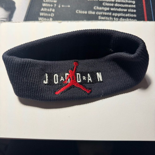 Air Jordan μαύρη ελαστική περικεφαλίδα για παιδιά σαν καινούργια