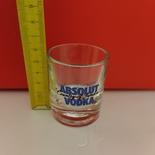 Absolut Vodka shot glass like new