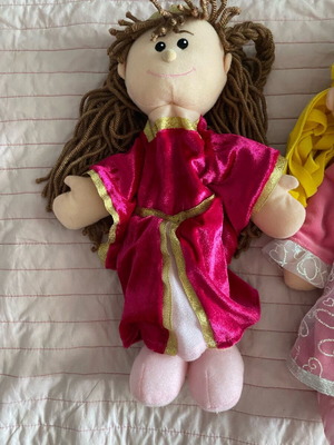 Giant puppets for puppet theater like new, set of 6