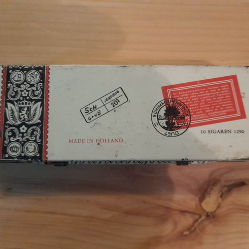 Schimmelpenninck Duet Empty Cigars Tin Box