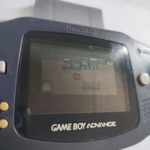 Silver Pokemon Game Boy Advance cartridge used, functional
