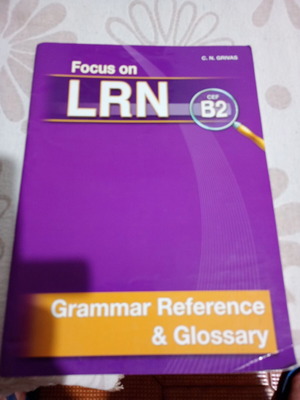 Focus on LRN Grammar Reference & Glossary B2 βιβλίο αγγλικών