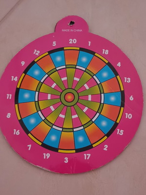 Small dartboard like new