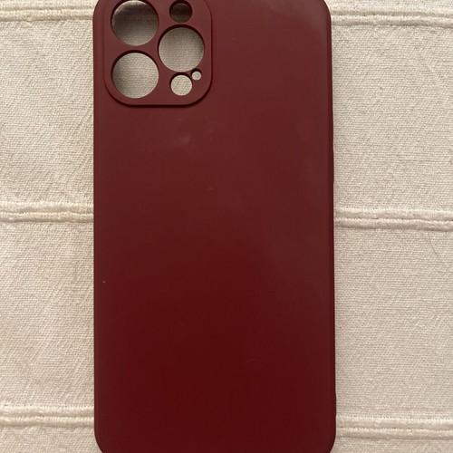 iPhone 12 Pro Max burgundy case new