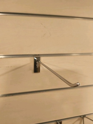 Hooks for Slat Shelves 30cm like new, pack of 2