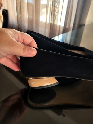 Zara black pumps shoes