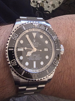 Rolex Deep Sea ρολόι σαν καινούργιο, μοντέλο 2010 με κουτί