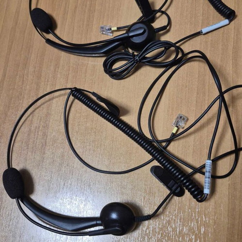VT1000 Omni headset with RJ09 for professional IP/VoIP phones, set of 2
