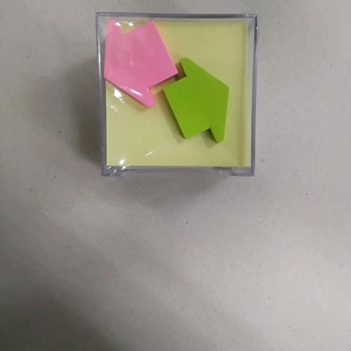 Acrylic holder for Post‐it notes new with 400 notes