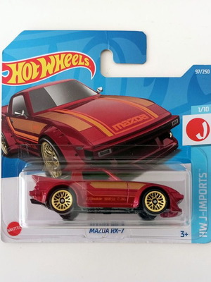 Mazda RX-7 Hot Wheels new 2022 HW J-Imports