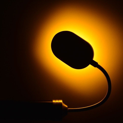 Desk lamps with flexible arm, 2 pieces, new