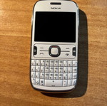 Nokia Asha 302 silver new, rare and collectible mobile phone